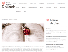 Tablet Screenshot of dallach.de